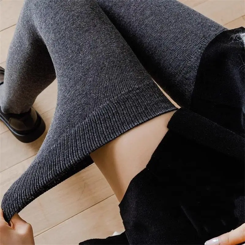 

1 пара женских хлопковых гольфов длиной 80 см, удлиненные чулки JK Lolita, осенне-зимние эластичные чулки до бедра, вечерние носки