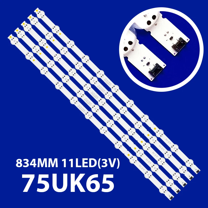 

Полосы светодиодной подсветки для 75UM7580PVA 75UM7000PLA 75UM7600PLB 75UM7570PUD 75UM6970PUB 75UM7570AUE 75UM7570 75UK65 75UK62