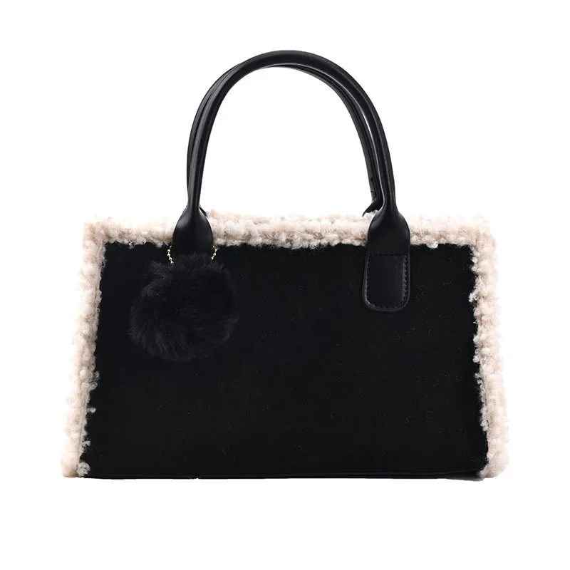 Frosted Bag Women Autumn Winter New Large Capacity Women Bags Vintage Popular Women Single Shoulder Bag Messenger Handbag