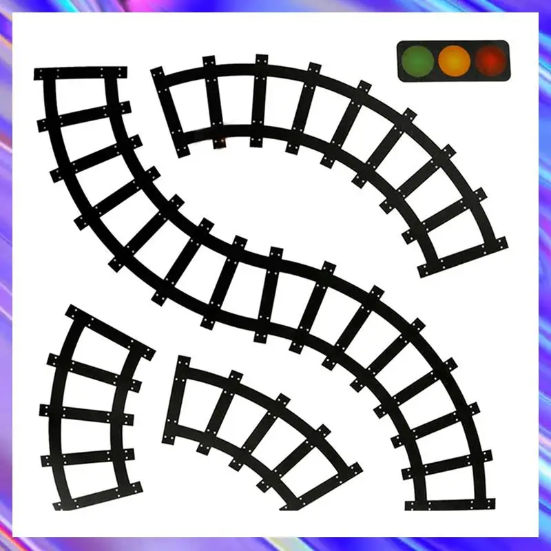 

3X Play Road Tape For Cars And Trains 3 Rolls 4.8Cmx5m Straight Curve Track Traffic Signs - Kids Gifts