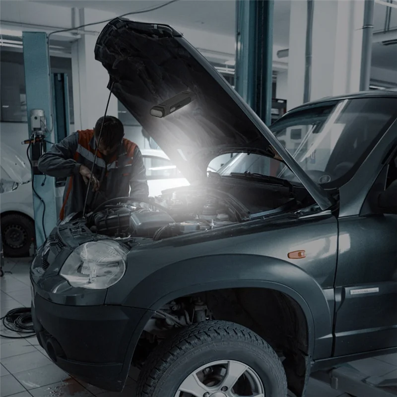 ABVJ-Car Maintenance Light Neck Hanging Light Rechargeable Detachable Emergency Lighting Car Maintenance Led Work Light