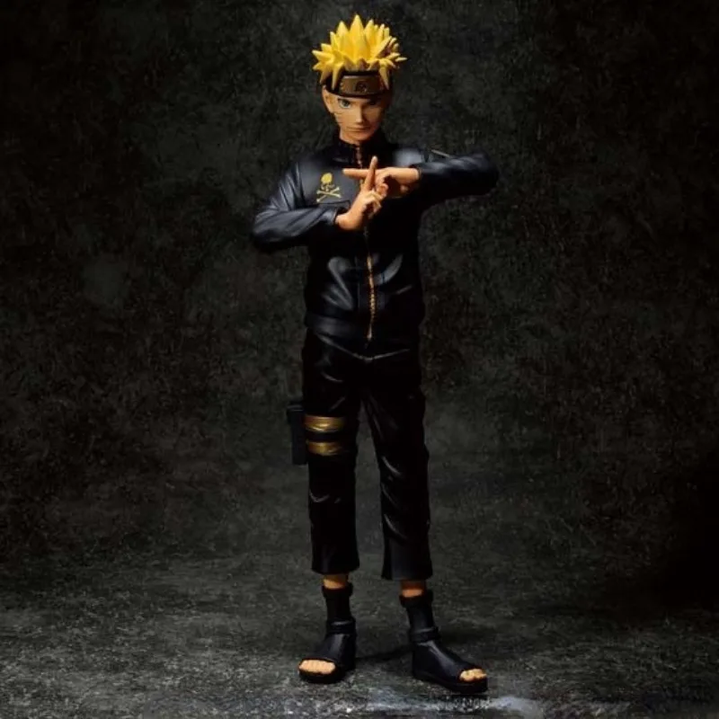 Bandai Genuine Banpresto NARUTO Anime Figure Grandista Mastermind JAPAN Uzumaki Naruto Action Toys Kids Gift Collectible Model