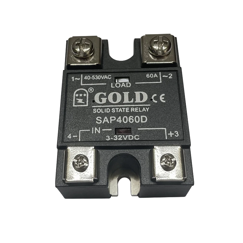 Solid State Relay SAP4040D DC Control AC 4050D 4060D 4080D 40100D