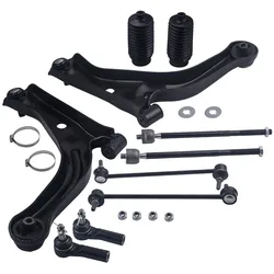 10 Pcs Front Lower Driver & Passenger Side Control Arm Assembly for Mercury Mariner 08