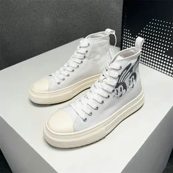 Top Top Quality 2024 Luxury Men Italy Brand Dsq2 Letter High-tops Casual Shoes ICON Breathable Sneakers Canvas Shoes 38-45 Hot