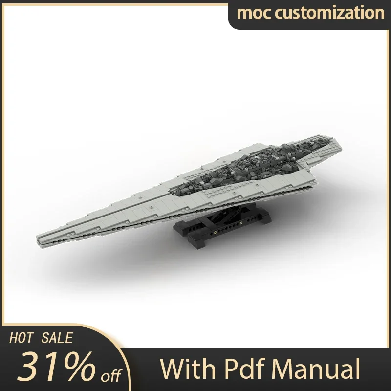 

983pcs Moc Star Battle Executor Class Super StarDestroyer Model Building Blocks Bricks Diy Creative Assembly Toys Holiday Gift