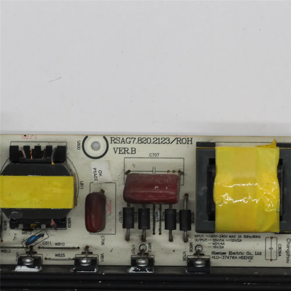 RSAG7.820.2123 ROH Power Supply Card RSAG7.820.2123/ROH Professional TV Parts RSAG7.820.2123 Original Power Support Board