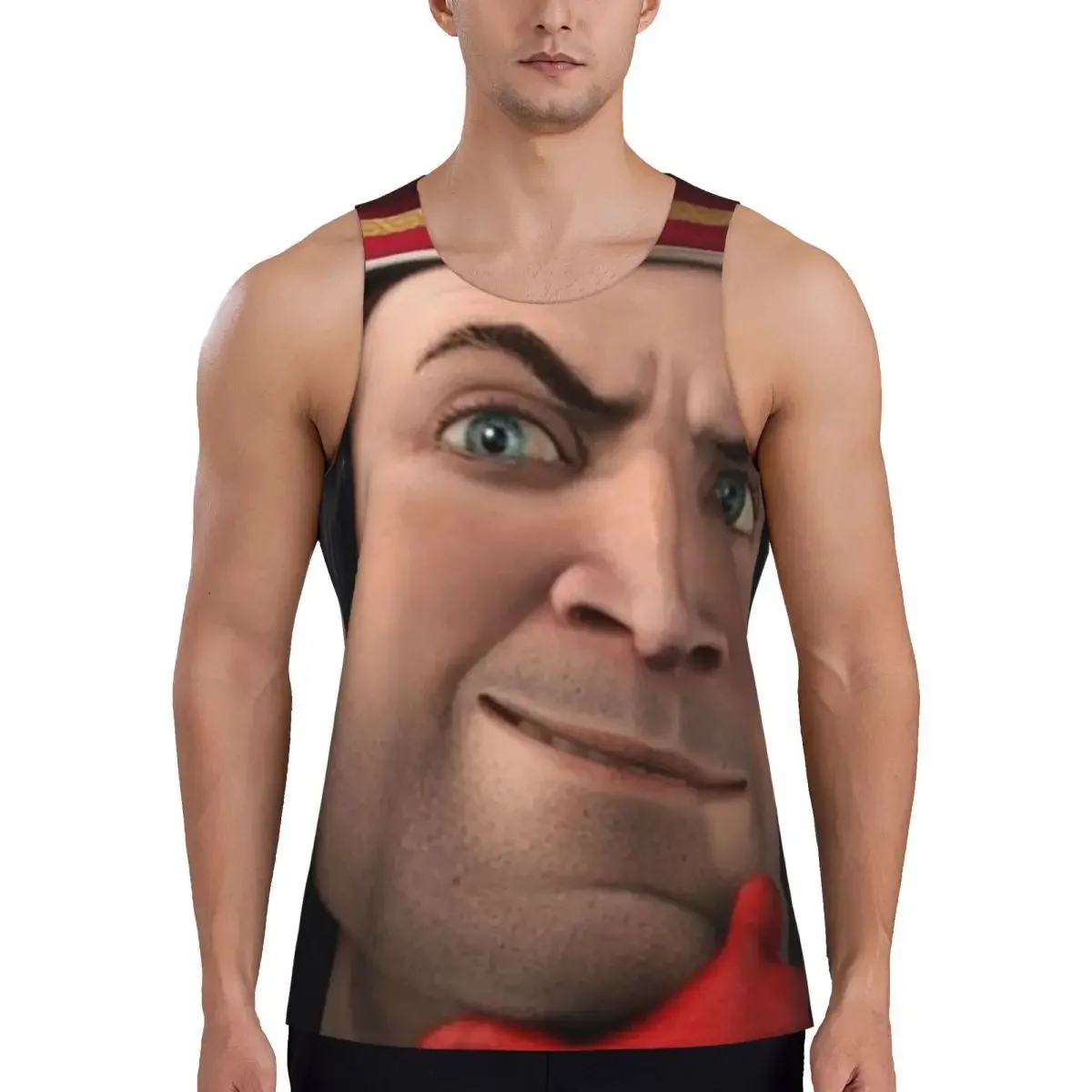 Quick Dry LoRd FaRQuaAd Gym Tank Muscle Sleeveless Shirt Bodybuilding Breathable Vest