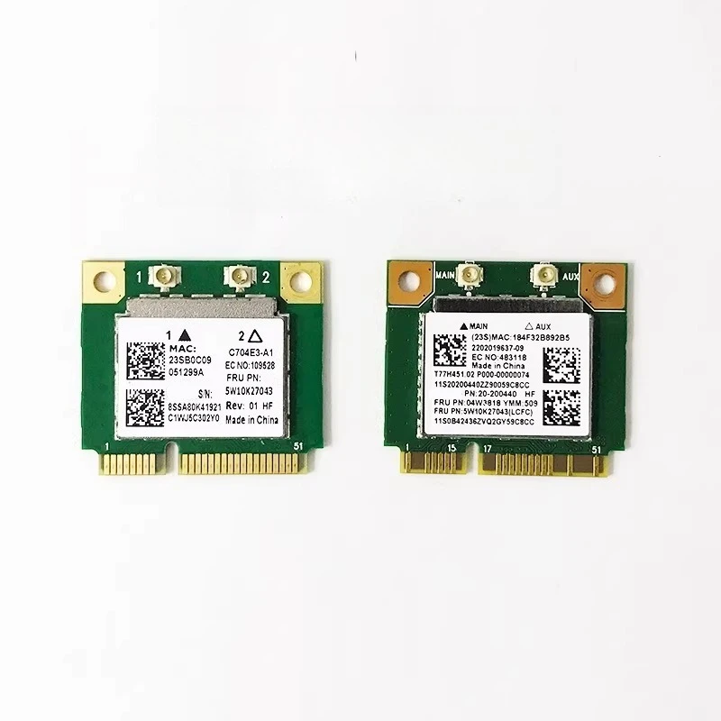

Original Wireless WiFi Card for Lenovo TianYi 100-14IBD 100-15IBD B50-50 802.11b/g/n Bluetooth 4.0 NGFF M.2