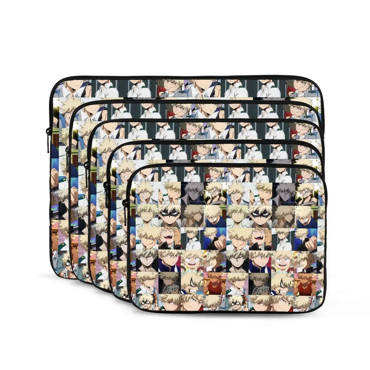 Bakugo Katsuki,My Hero Academia Notebook Laptop Bag Case Pouch 10 12 13 15 17 Inch Notebook Bag Tablet Shockproof Case Bag