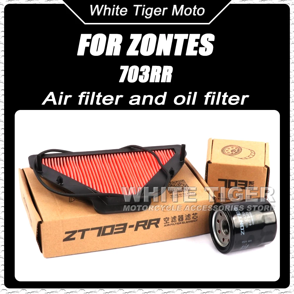 

Motorcycle Air Filter Oil Filter Drain Plug Sealing Washer Racing Air Filter FOR ZONTES 703RR 703-RR 732-RR 703 RR