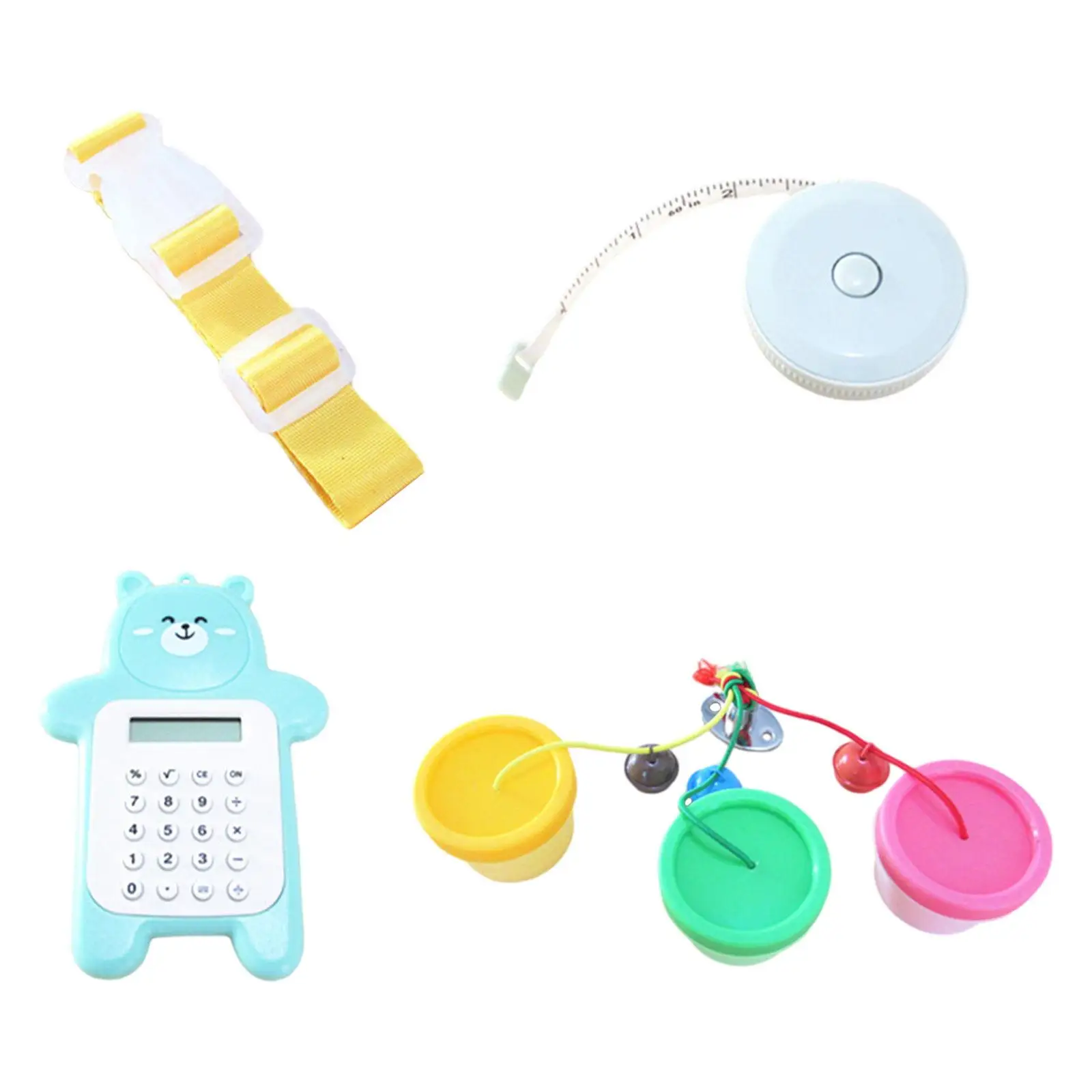 Baby Busy Board Accessories, Fine Motor Skill Montessori Toy, Toddlers Learning Cognitive for Boys Girls Educational Toys