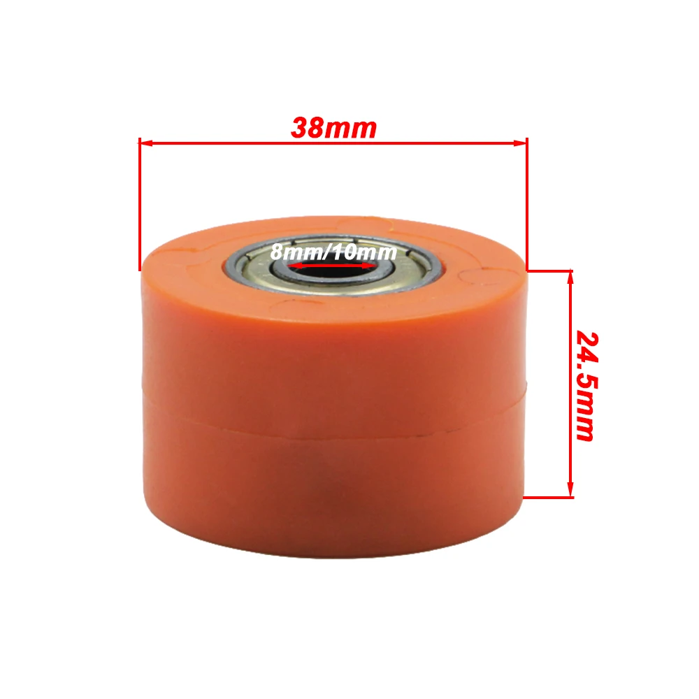 Universal Motobike Chain Roller Tensioner Pulley Wheel Guide For KTM Honda Yamaha Kawasaki Suzuki CRF YZF EXC RMZ KLX Motorcycle