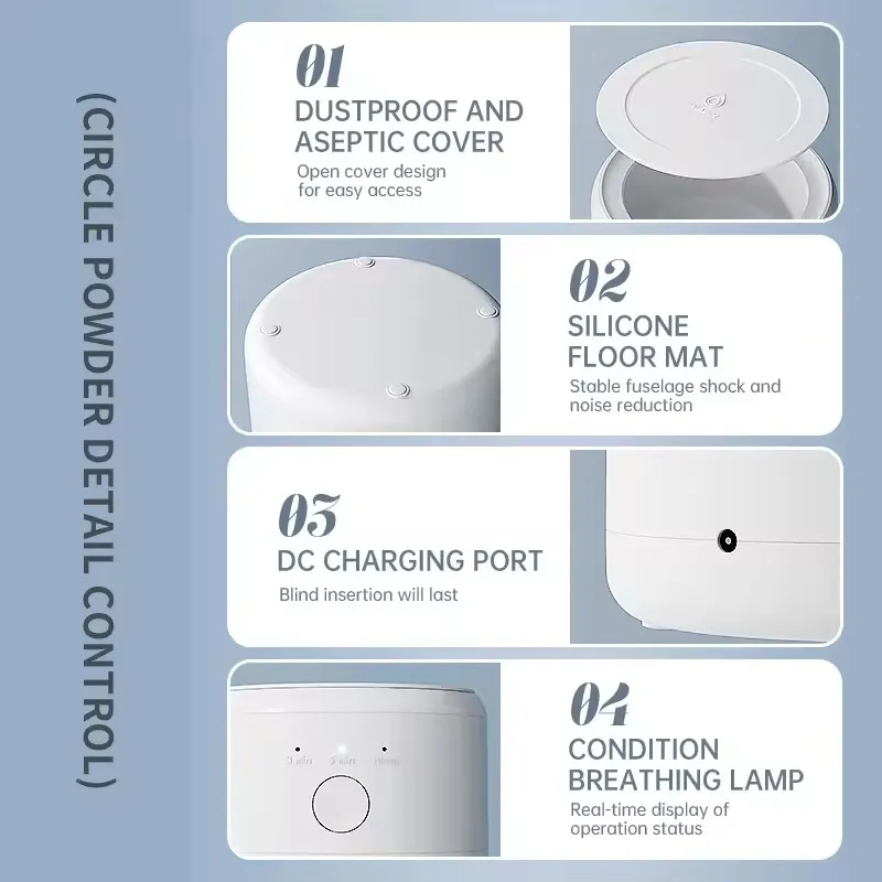 50KHZ Ultrasonic Braces Cleaning Machine USB rechargeable Multi-function Invisible Retainer Denture Machine Jewelry High Frequen