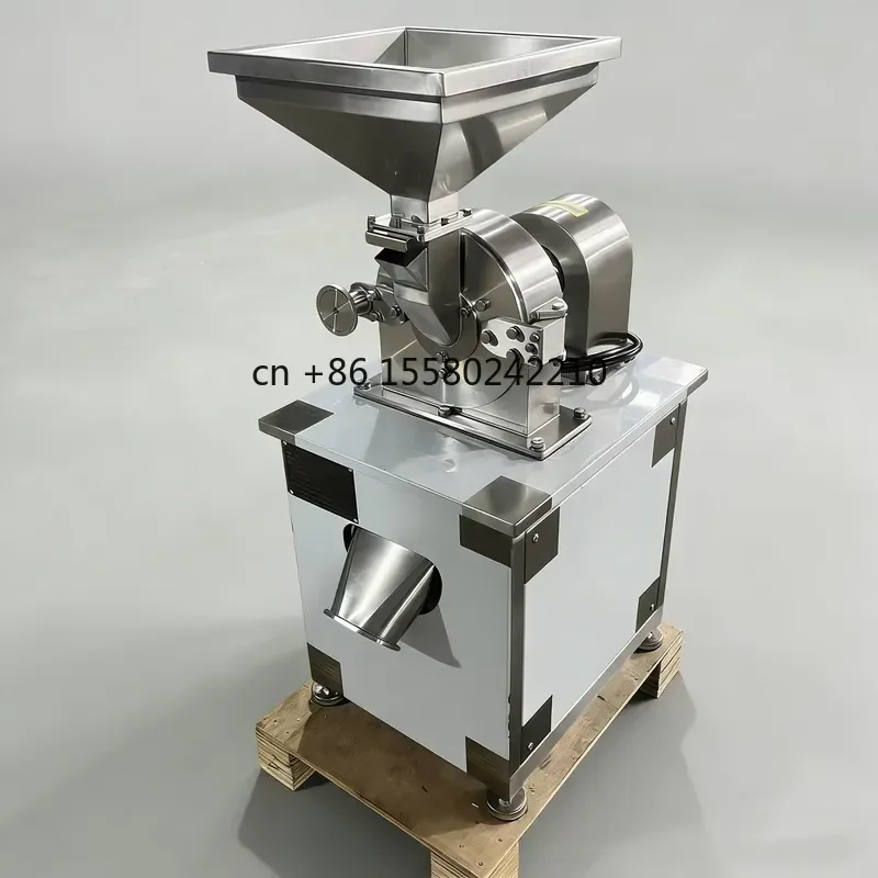 High Speed Universal Grinder for Sugar Crusher Stainless Steel Food Grade Grinder for Pin Hammer Mill