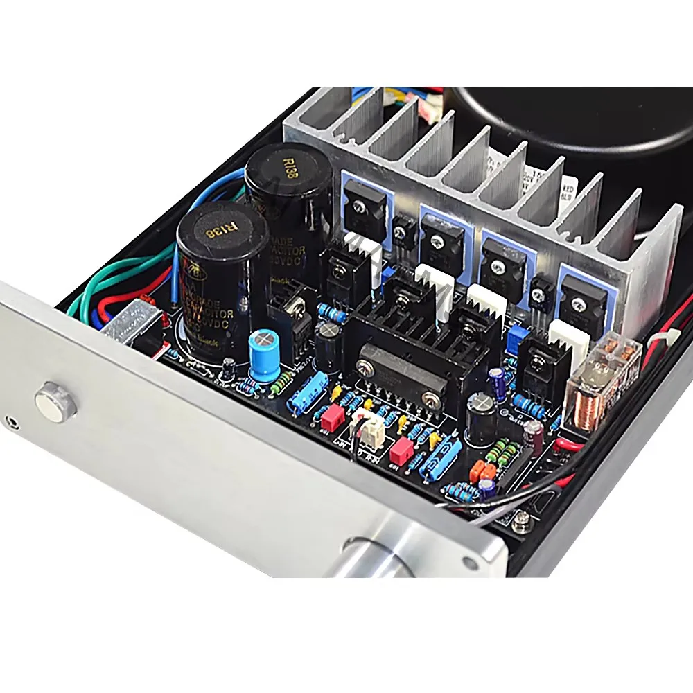 AIYIMA SMSL HiFi усилитель мощности IRF240 полевая лампа 2,0 100 Вт настольный усилитель класса A класса AB лучше, чем 3886 1969 72943