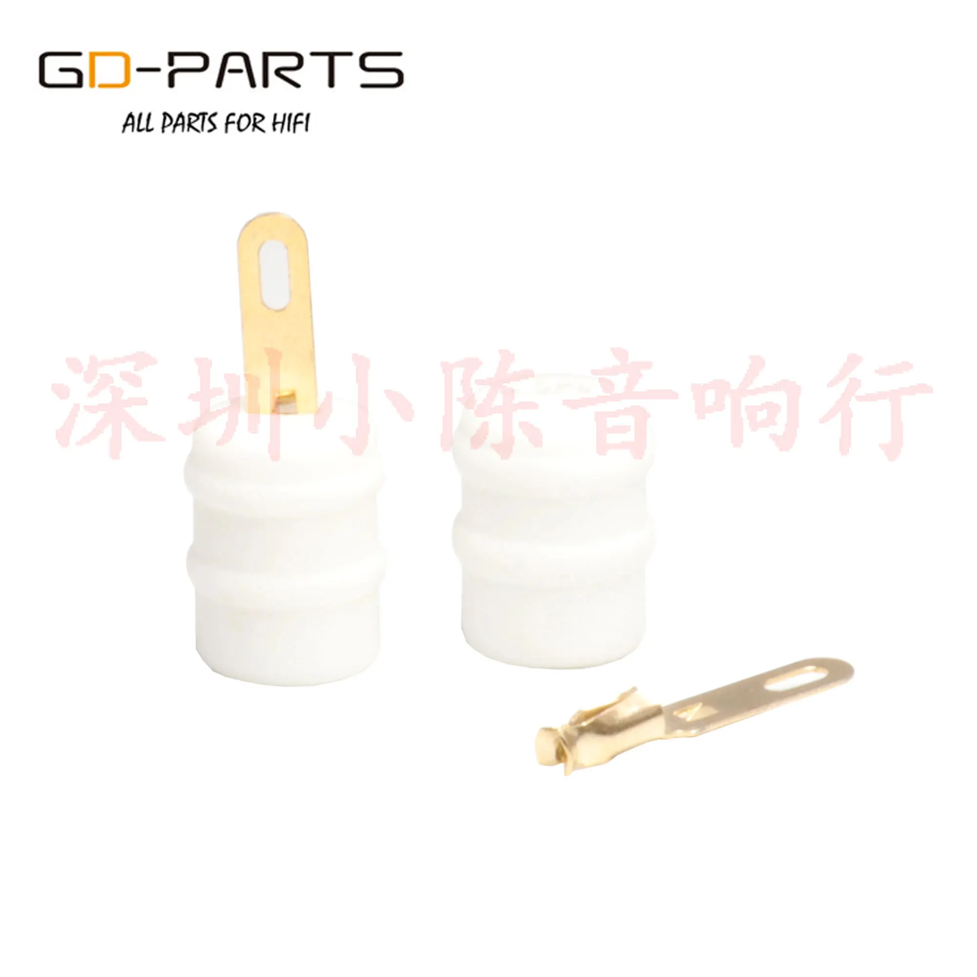 FU-29 tube cap gold-plated ceramic 829 FU19 FU32 FM30 tube high pressure cap needle vacuum tube cap