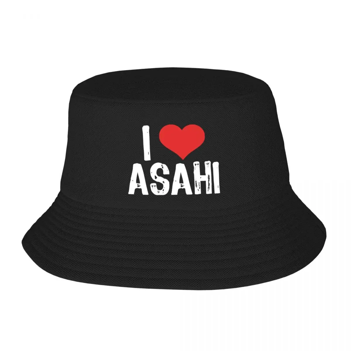 I Love Asahi Bucket Hat Military Cap Man Sunhat hiking hat Caps Male Women's