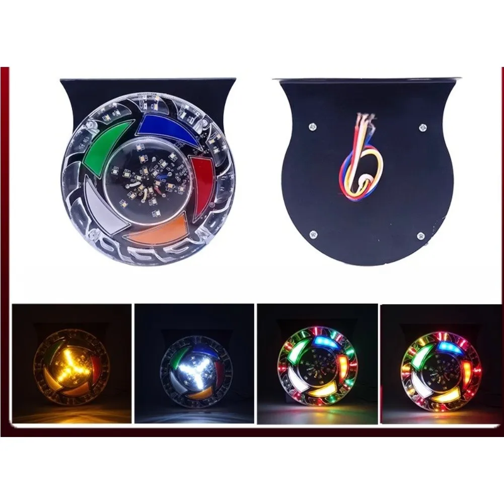 

Светодиодный боковой фонарь RGB 12В/24В для грузовиков, прицепов, внедорожников, водонепроницаемый IP67, сигнальный фонарь для прицепов с цветовой кодировкой проводки