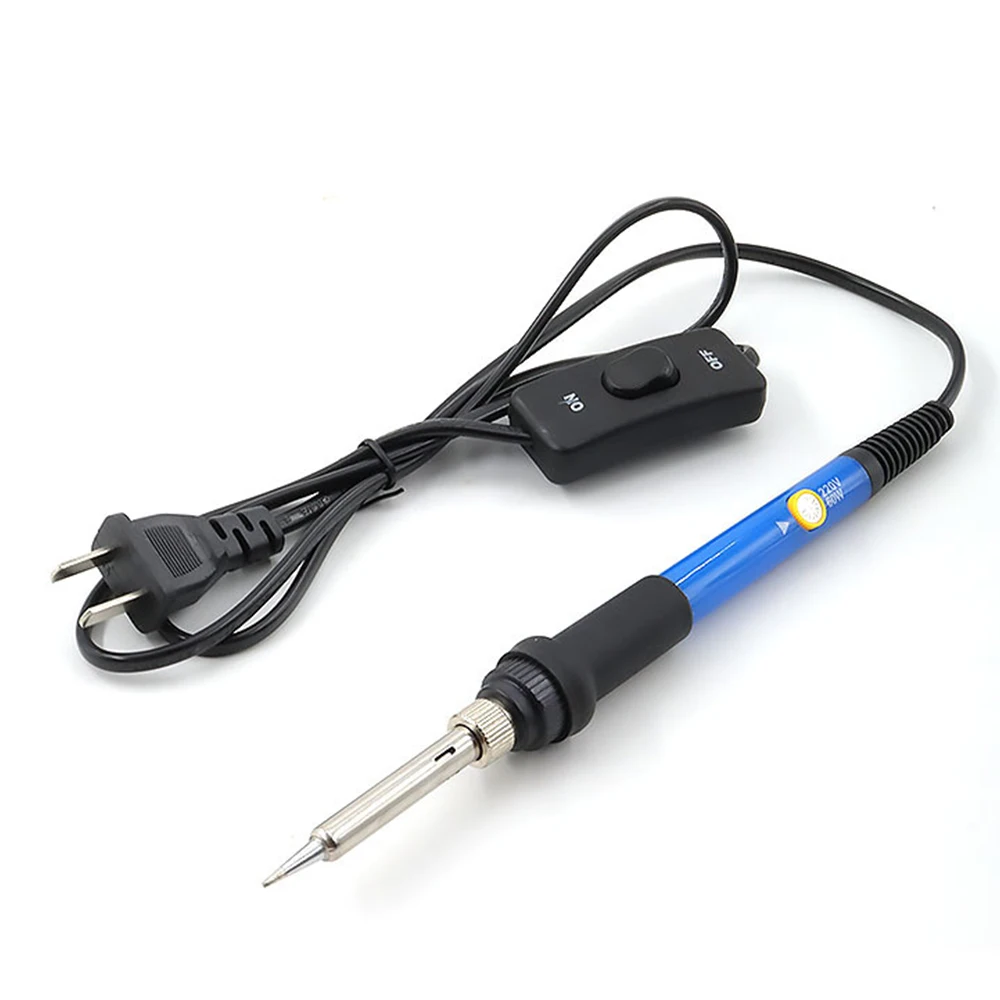 Adjustable Temperature Electric Soldering Iron 60W 200℃～450℃ Welding Solder Rework Station Pencil Tips Repair Tools 220V 110V