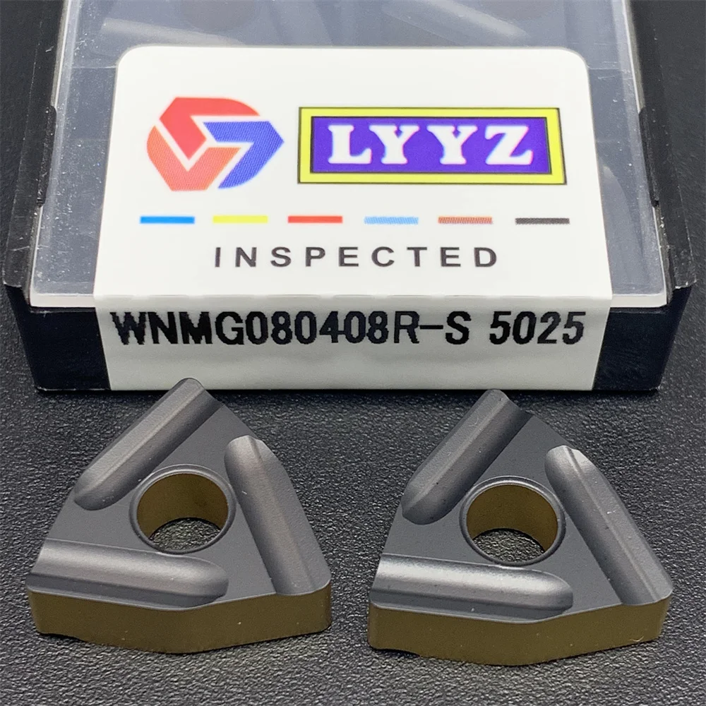 Originale 100% WNMG080404 WNMG080408 R S 1125 inserti in metallo duro utensile per tornitura esterno WNMG 080408 utensili per tornio di macchina industria