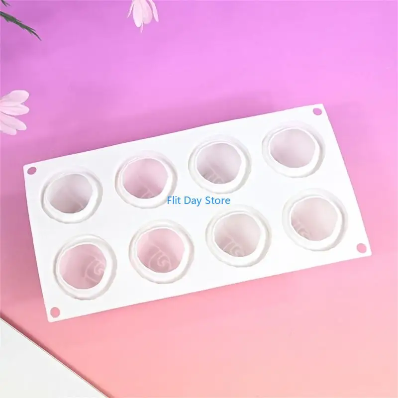 F92C Silicone Molds with Realistic Rose for Baking Cake Chocolate Dessert Making