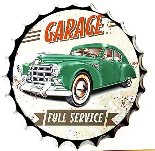 Car Home Decor Bar Plaque Lounge Man Cave Garage Decor Restaurant Decor Retro Vintage Metal Tin Sign.