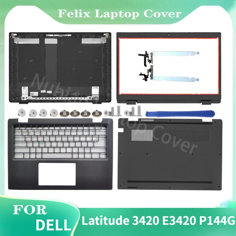 

FOR Brand New DELL Latitude 3420 E3420 P144G Laptop LCO Back Cover/Screen Frame/Palm Rest/Bottom Cover