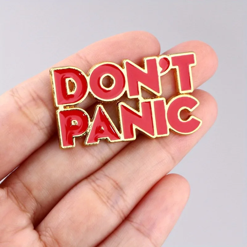 2pcs DON'T PANIC