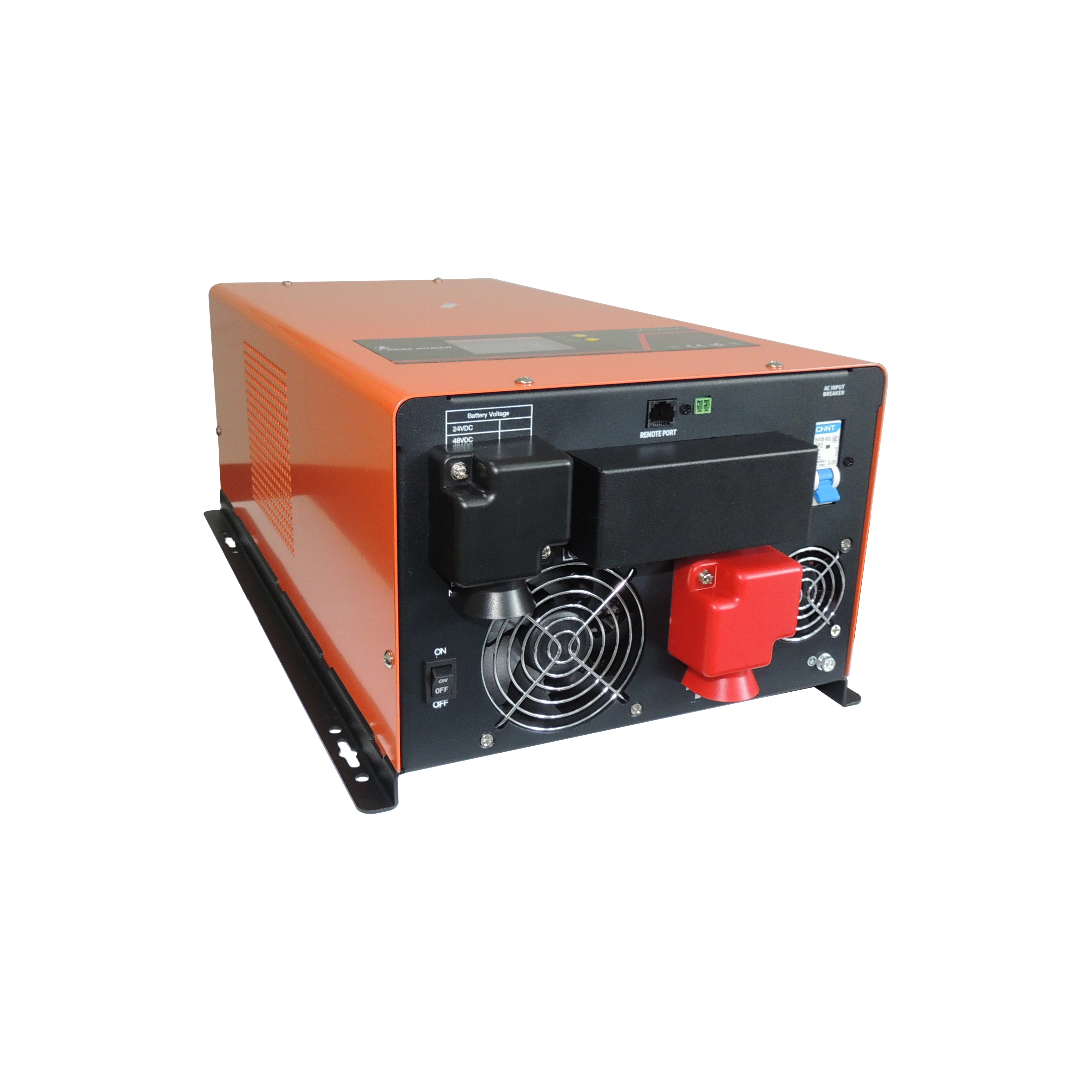 Newest design low frequency solar inverter 12v to 220v 3kw with mppt for home