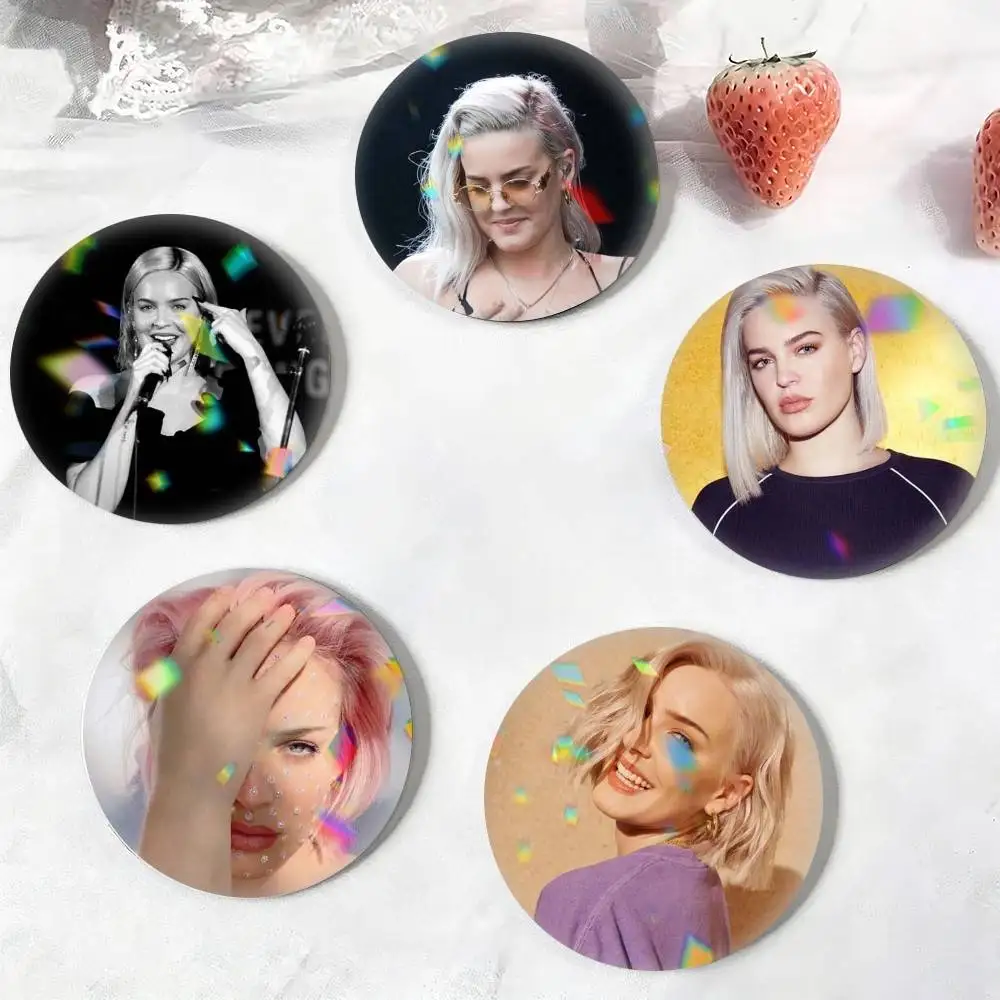 Pop Singer-Songwriter A-Anne M-Marie 25mm 32mm 44mm 58mm 75mm Brooches Badges Pins for Accessories Gift