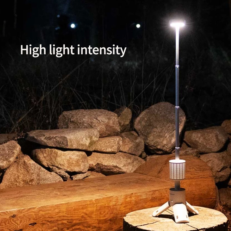 LED Outdoor Camping Lantern, UBS Rechargeable, Adjustable Color Temperature Outdoor Portable Lantern, IP65 Waterproof, Retractab