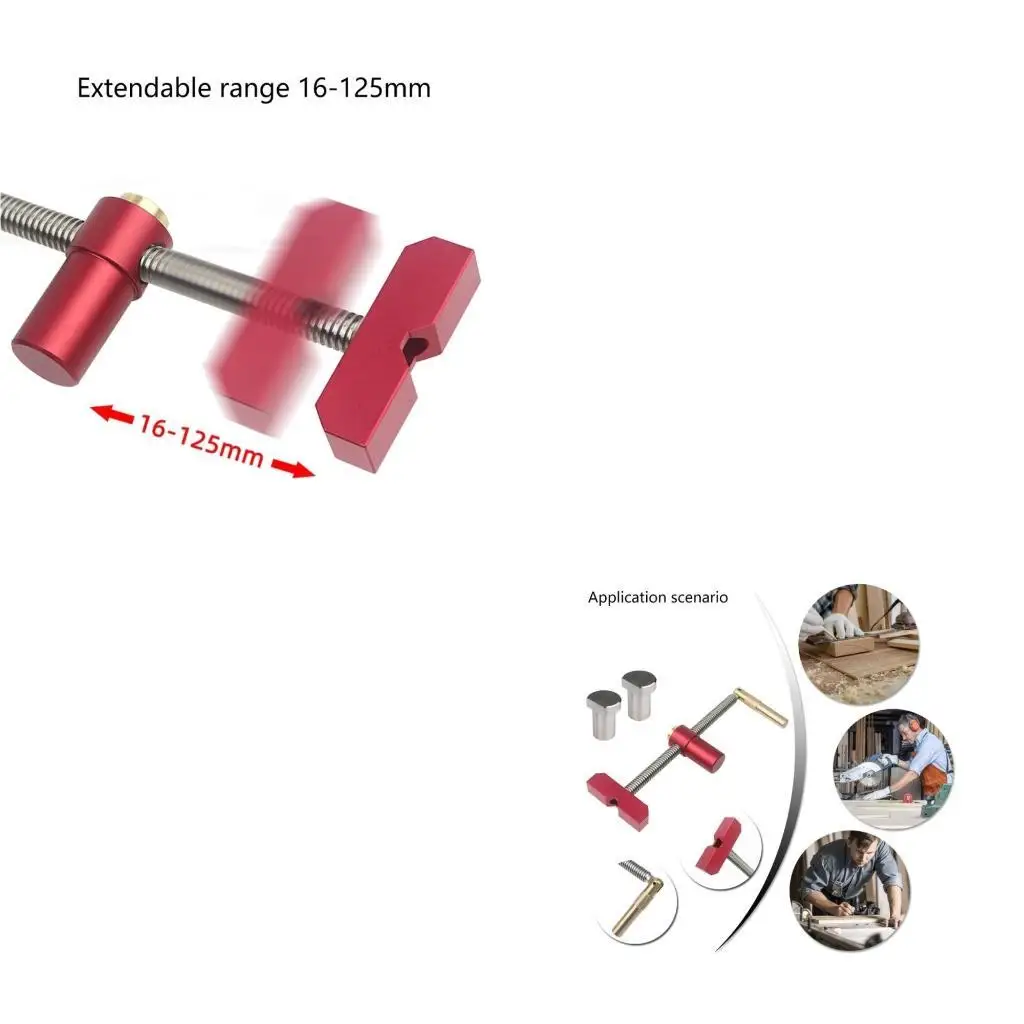 

652F Woodworking Benches Dog Brake Insert Clamps Aluminium Workbenches Fast Fixed