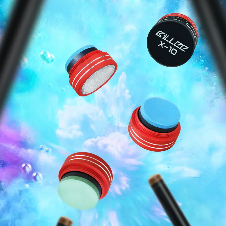 

Высококачественный круглый бильярдный мел с футляром для мела, мел для кия для пула и снукера, высокая адгезия, плавное ударное действие