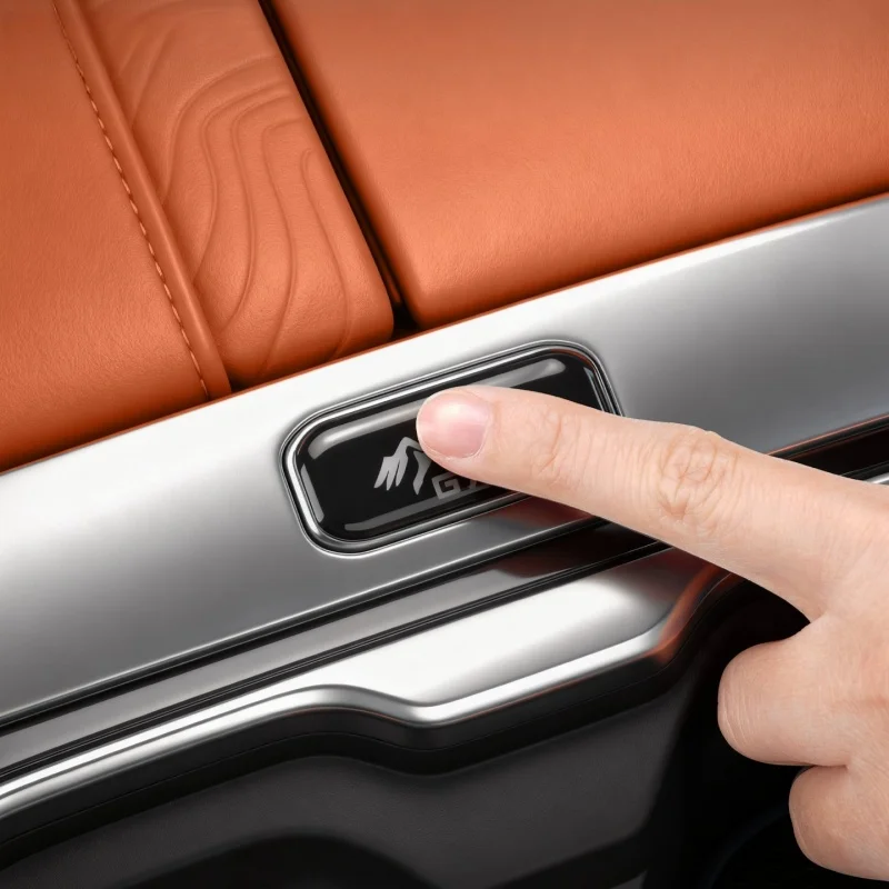Fit for Jetour G700 Auto Central Control Armrest Box Dedicated Decorative Patch for Switch Button Auto Interior Decoration Parts