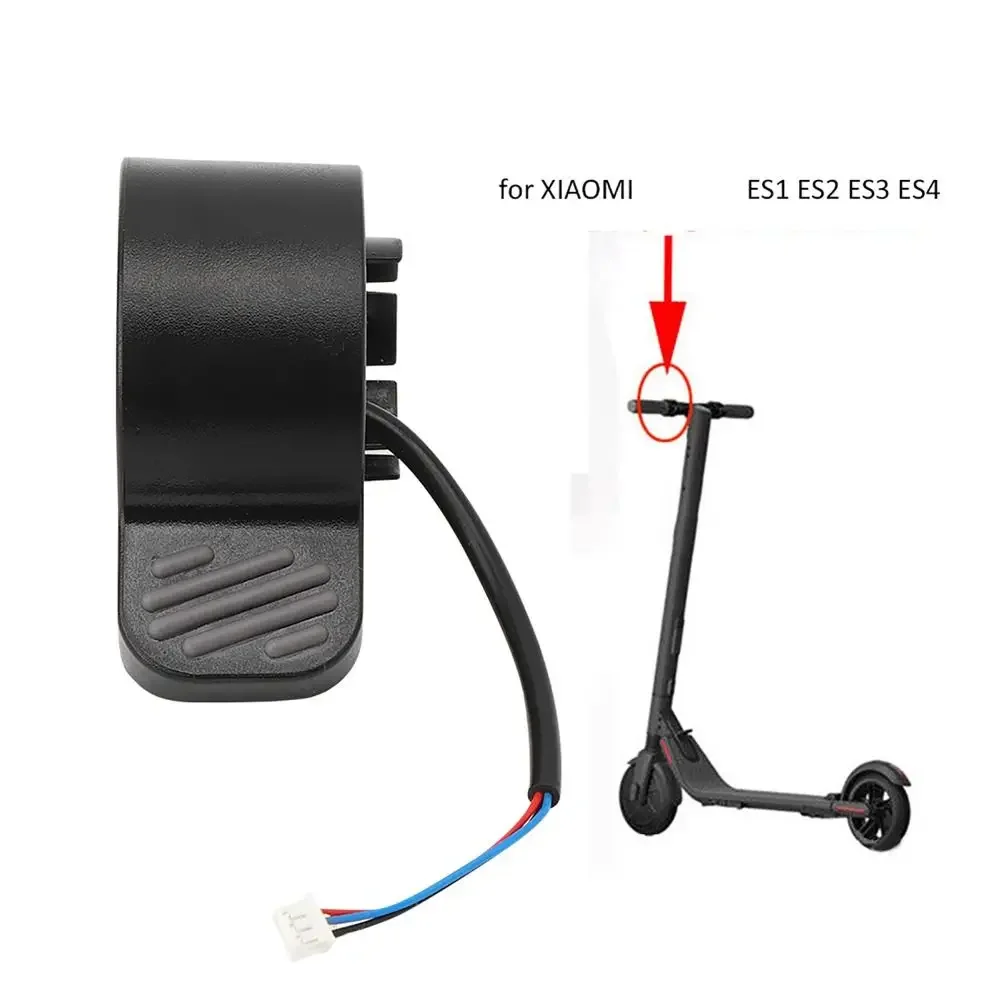 ABS Electric Scooter Accelerator Universal Plug Play Electric Scooter Brake Dial Finger Throttle for Ninebot ES1/ES2/ES3/ES4 view 4