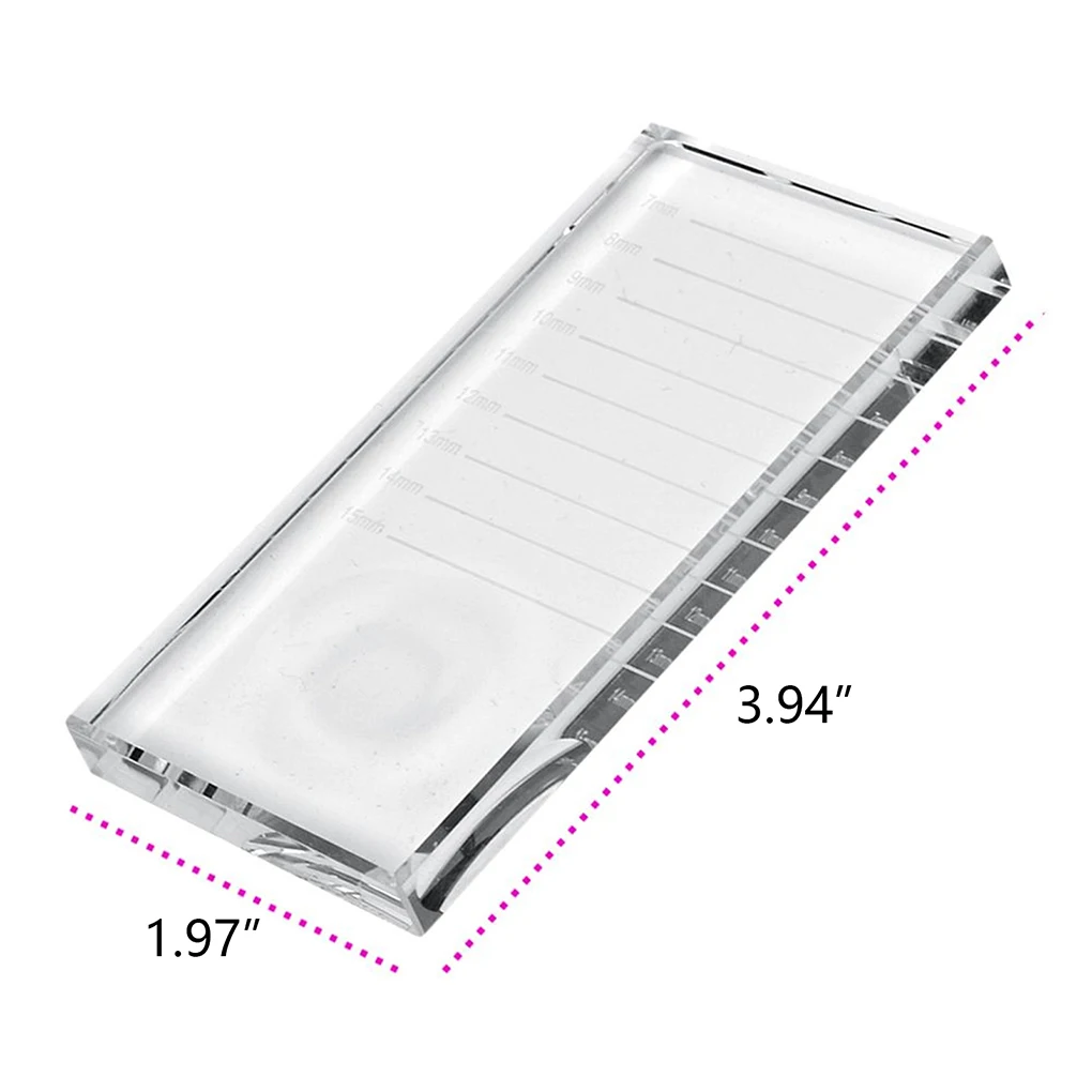 Carreaux de Cils Multifonctionnels, Outils de Cils en Clip, Table de Maquillage, Porte-Colle Brcorporelle pour Cils