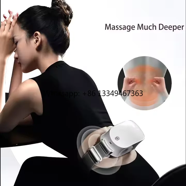 with Remote Control Relax Lower Back Muscles Waist Lumbar Abdomen Hammering Beating Massager
