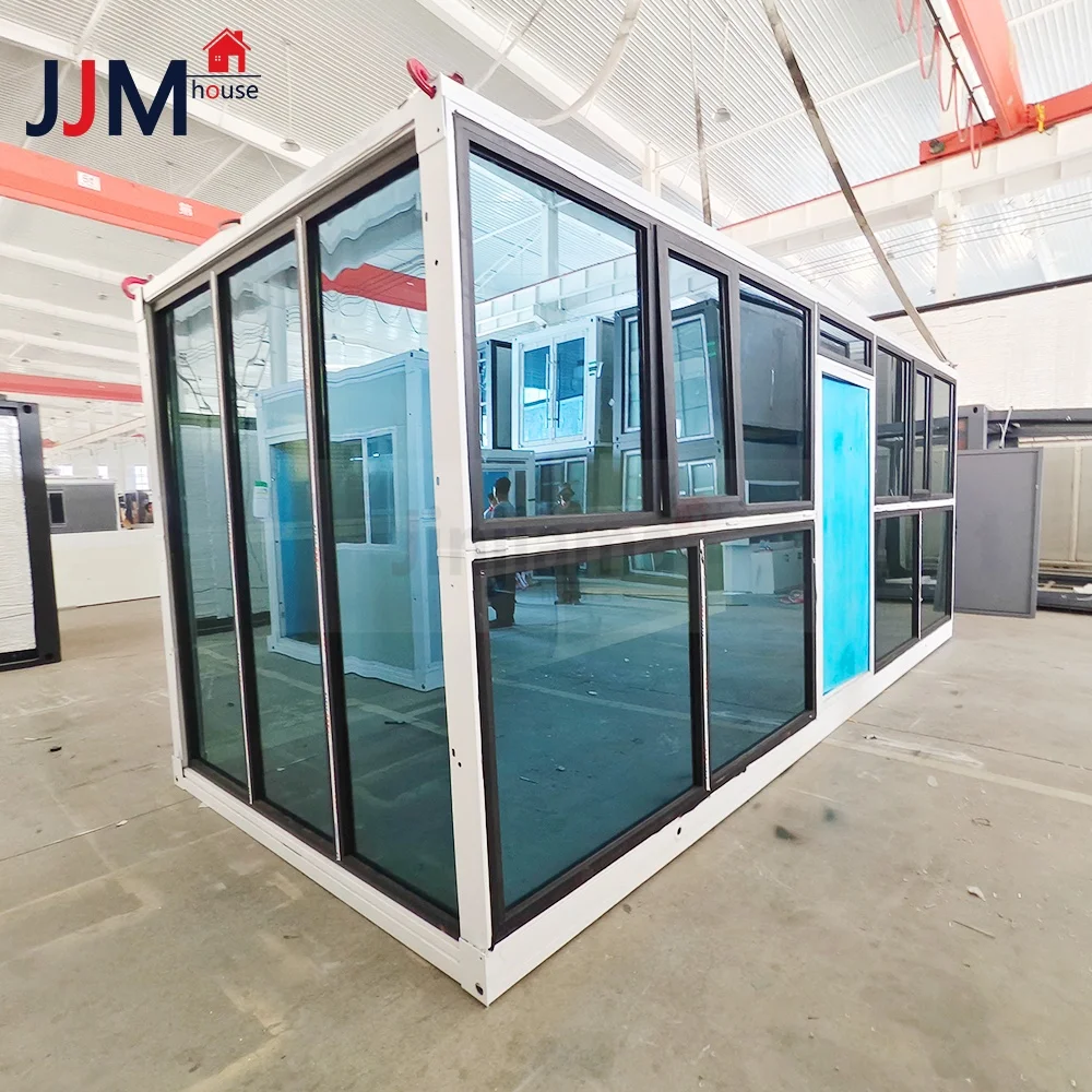 Customized Detachable Steel Structure Prefab House 20 Foot Living Prefabricated Modular Portable Foldable Folding Container