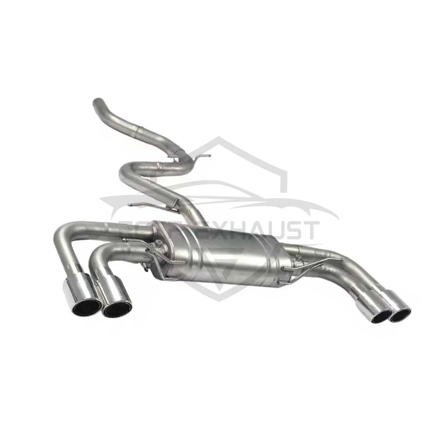 

Aggressive Sound Valved Stainless Steel ECCF Catback Exhaust for Audi TT TTS MK3 MK2 2.0T Unleash Maximum Performance
