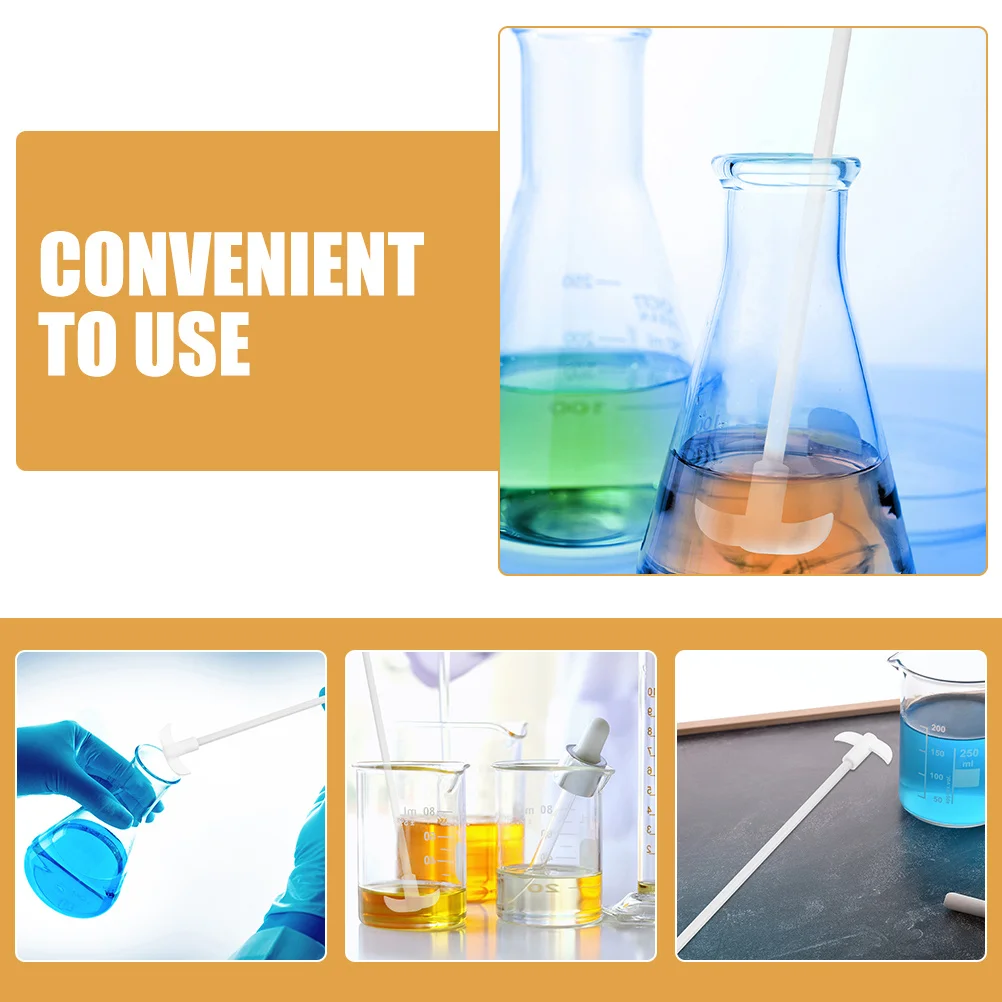 

Ptfe Stirring Rod With Paddle Chemical Mixing Tool Laboratory Experiment Mixer For Reagent Blending Teaching Equipment