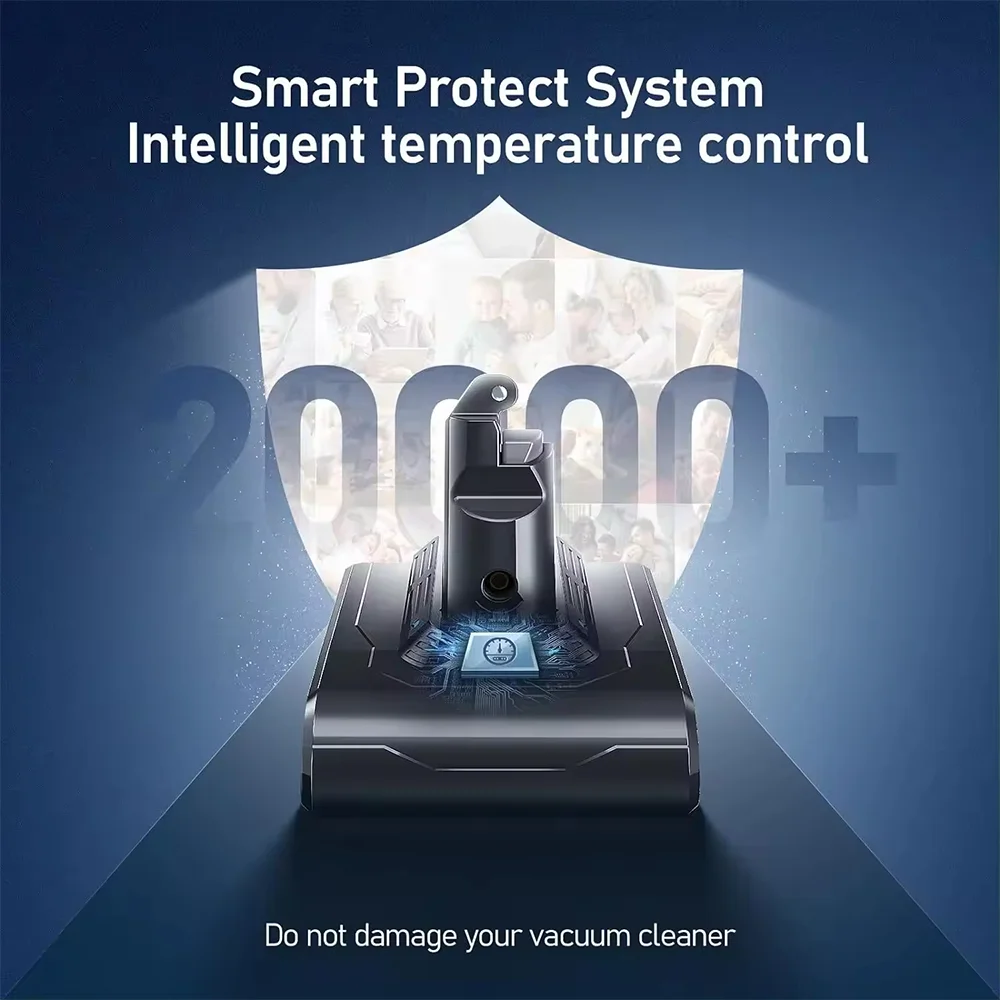 استبدال دايسون V6 V7 V8 V10 V11 V15 بطارية 21.6 فولت 25.2 فولت بطارية ليثيوم أيون حزمة ل دايسون مكنسة كهربائية V6 V7 V8 V10 V11 V15 #6