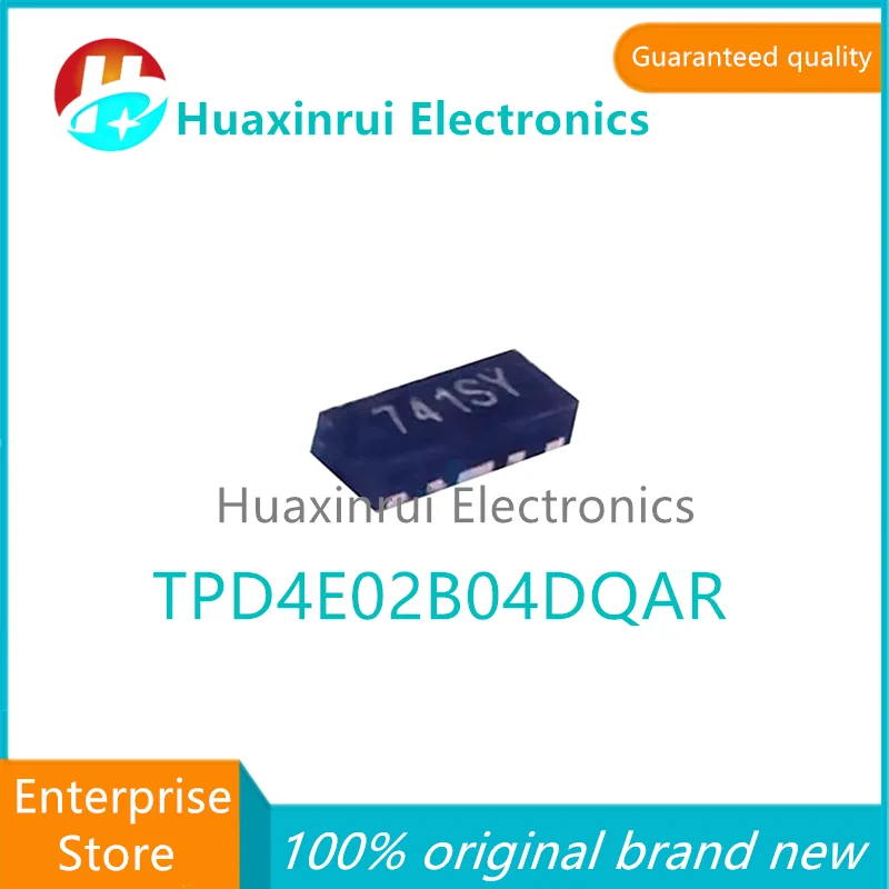 TPD4E02B04DQAR USON-10 100% original brand new screen printed 1SY 4-channel ESD protection diode array TPD4E02B04DQAR