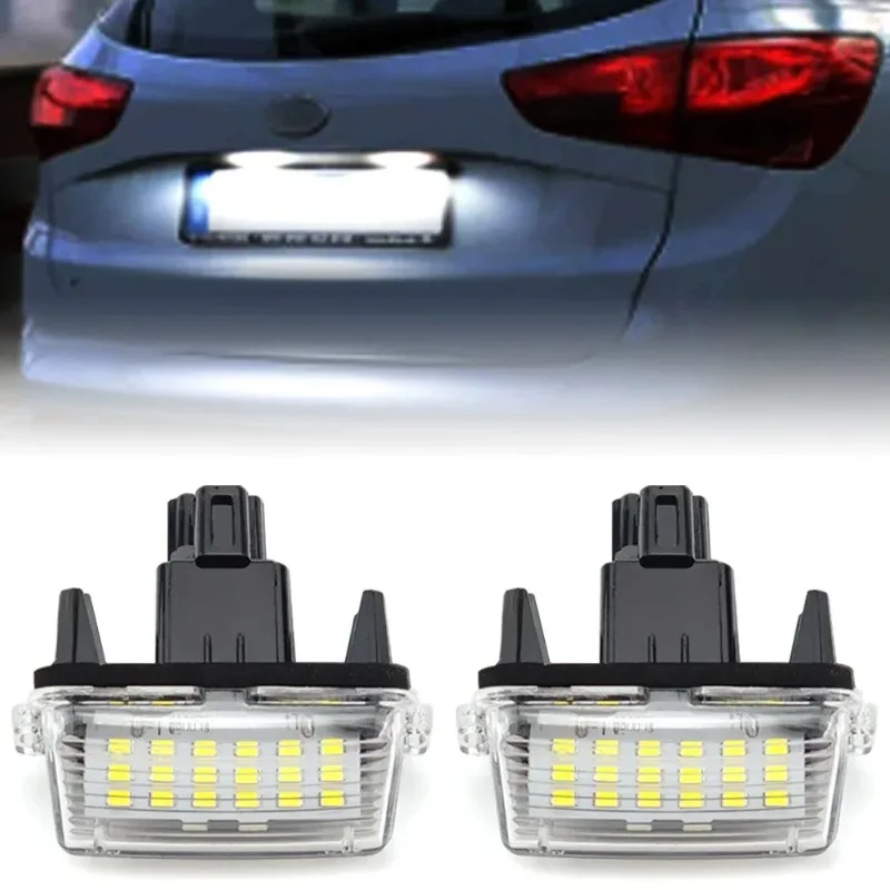 

2PCS LED License Number Plate Light Lamp For Toyota Camry Corolla Prius Yaris Highland Avalon Auris Vios Esquire EZ Noah Proace