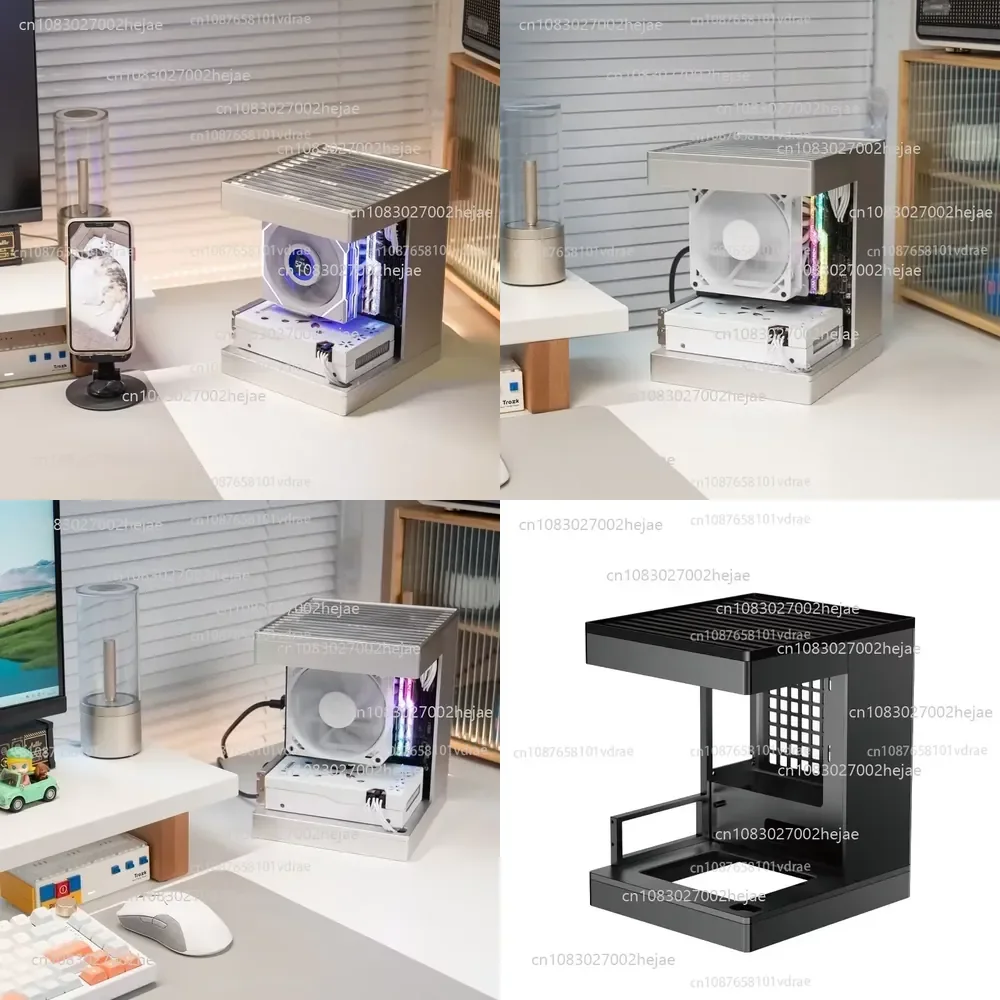 S1 Mini Computer Case Aluminum Alloy ITX Small Sea View Mini Computer Case