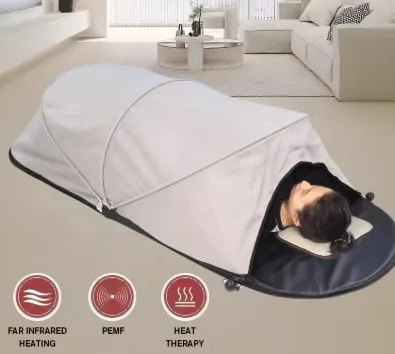 Household high-efficiency perspiration relief stress and fatigue folding sauna dome