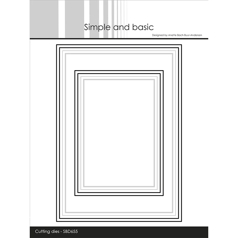 

2026 Square Frames with Elegant Edges and Covers with Accessories Cutting Dies Embossing Scrapbook Papercutting Greeting Cards