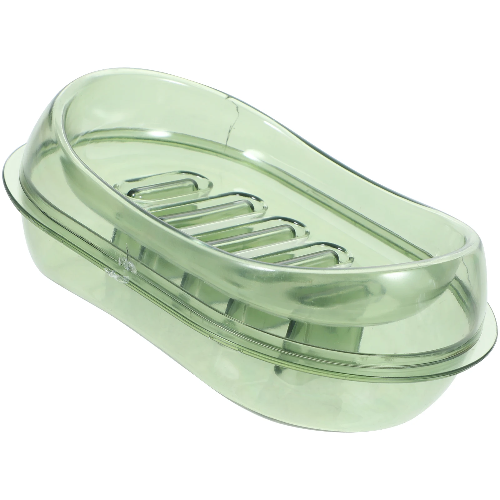 

Soap Box Holder Self-Draining Simple Storage Tray For Bathroom Shower Kitchen Plastic Soap Rack Cartoon Design Drying