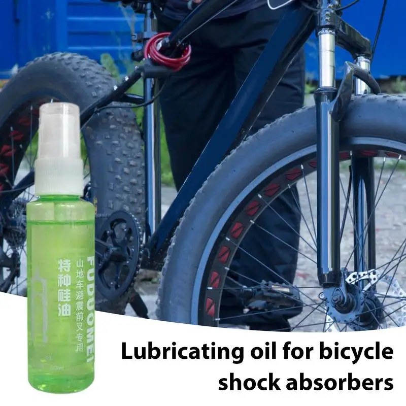 Racing Fork Fluid Bike Lubricant For Mountain Bike Forks Shock Absorber Grease For Enhanced Performance 60ml Forkboost Lube Easy