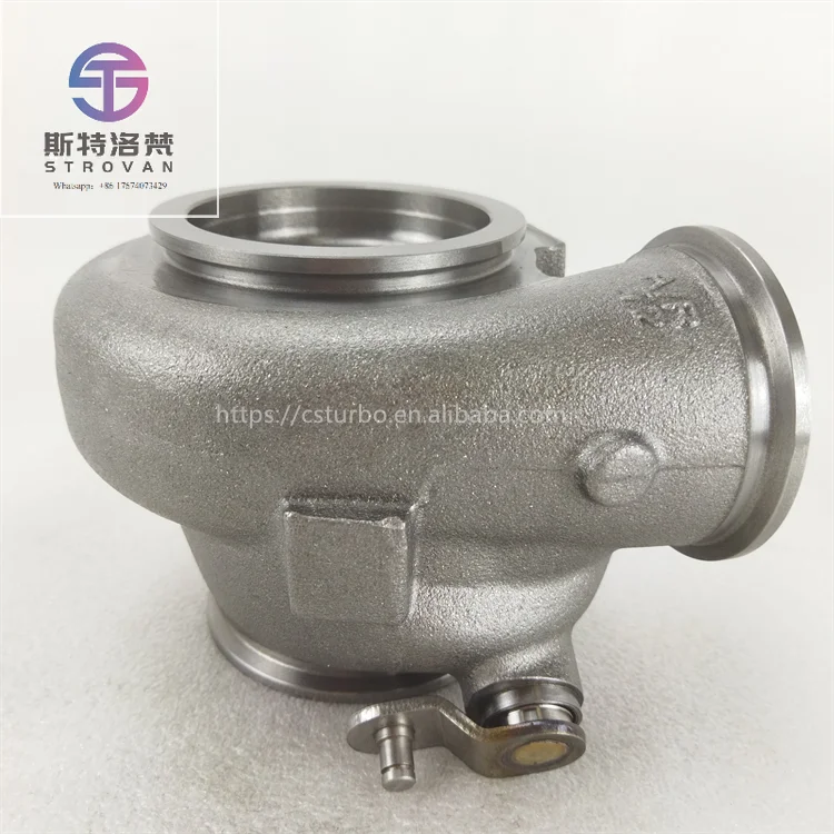 

Корпус турбины G25 AR0.72 из чугуна с V-образным патрубком и вестгейтом, стандартное вращение, для турбокомпрессоров G25-550, G25-660, 877895-5005S, 877895